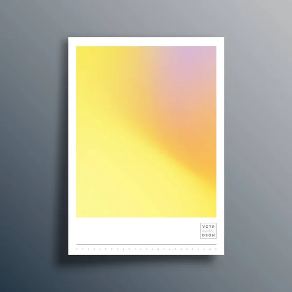 Abstract Gradient Design Posters Flyers Brochure Covers Other Printing Products — Vetor de Stock