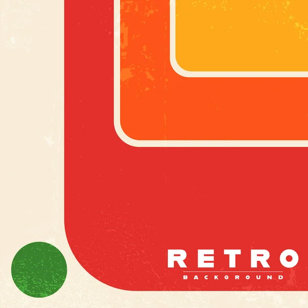 Retro Grunge Texture Background Vintage Striped Design Vector Illustration — Stock vektor