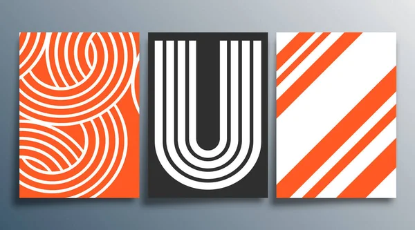 Minimal Design Für Flyer Poster Broschüren Hintergrund Tapeten Typografie Oder Stockvektor