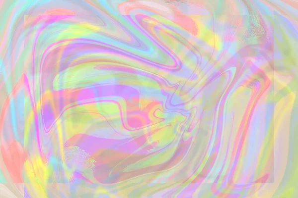 Полосы Краски Фон Эффектом Хроматической Аберрации Радужные Цвета — стоковое фото