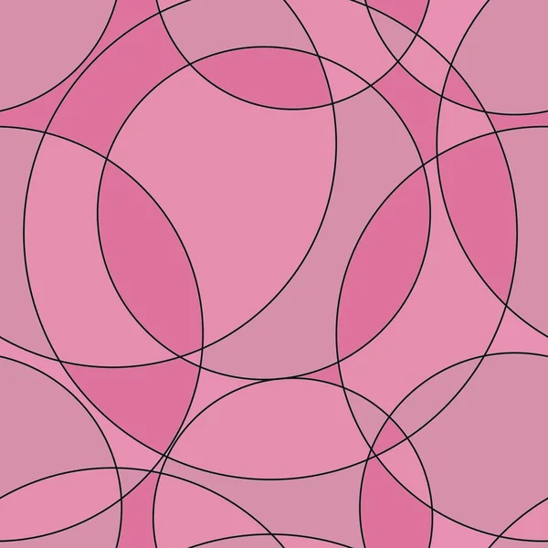 Patrón Geométrico Inconsútil Que Consiste Mosaico Rosa —  Fotos de Stock