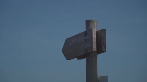 弗赖赫尔船长Pointe du Cap Frehel灯塔 — 图库视频影像
