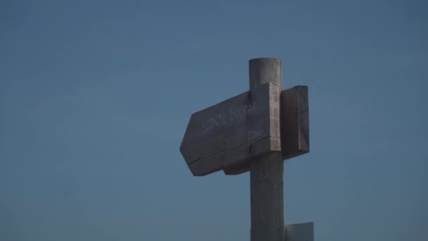 Kapitán Frehel. Maják na Pointe du Cap Frehel — Stock video