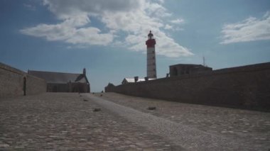 Phare de Saint Mathieu, Plougonvelin, Finistere, Brittany, Fransa.