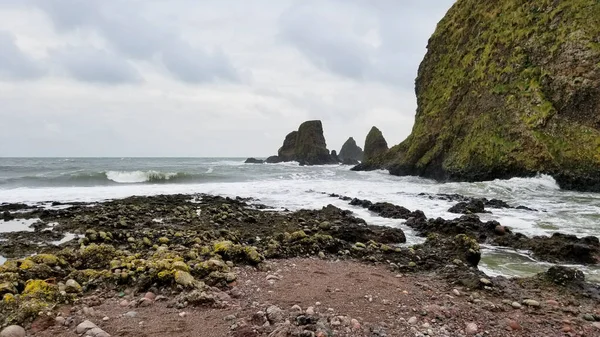 Ett Foto Den Skotska Landsbygden Regnig Och Molnig Dag — Stockfoto