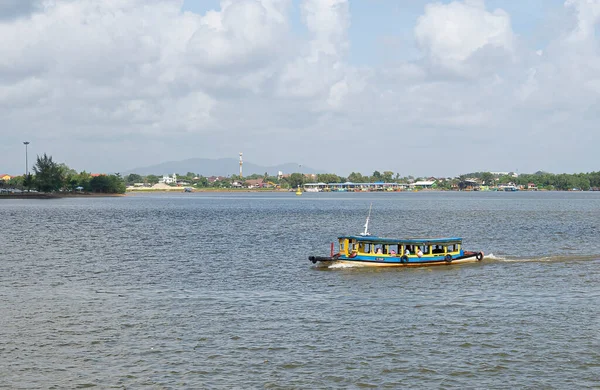 Terengganu Malaysia Jan 2022 Water Taxi Still Use Transport People — Stock Photo, Image