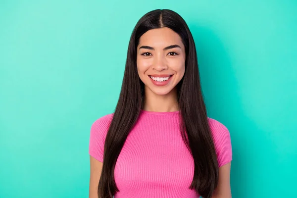 Foto Van Mooie Zoete Jonge Vrouw Bezoek Stomatoloog Doen Professionele — Stockfoto