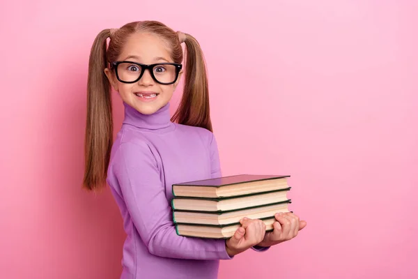 Photo Sweet Lovely Little Girl Two Tails Help Her Teacher — Fotografia de Stock