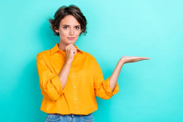 Foto Van Jong Vrij Schattig Leuk Vrouw Schattig Vriendin Houden — Stockfoto