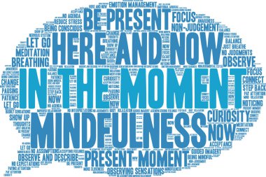 Beyaz arkaplandaki anlık kelime bulutunda. 