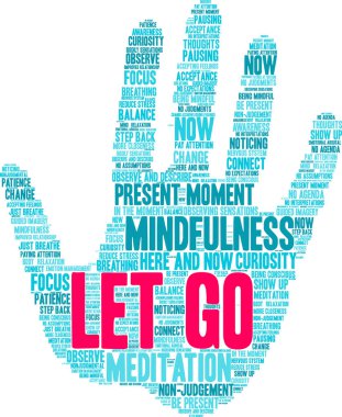 Beyaz arka planda kelime bulutu bırakın. 