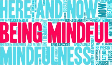 Beyaz bir arkaplanda düşünceli bir kelime bulutu olmak. 