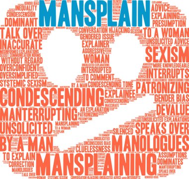 Beyaz arkaplanda erkek sözü bulutu. 