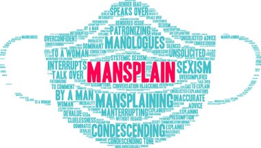 Beyaz arkaplanda erkek sözü bulutu. 