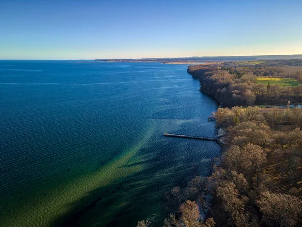 Beautiful View Sea Rzucewo — Stock Photo, Image