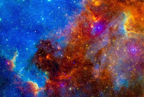 Beautiful Stars Nebula Outer Space Elements Image Furnished Nasa — Stock Photo, Image