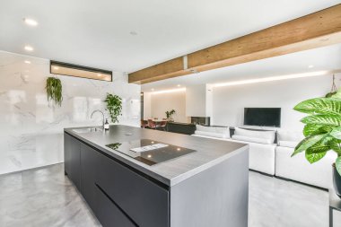 Parlak mutfak tasarımı