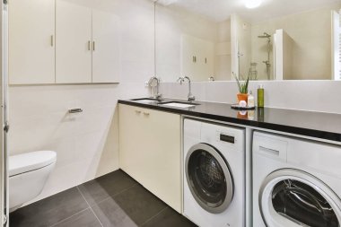 Zarif banyo tasarımı.