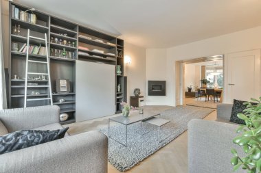 Parlak oturma odası