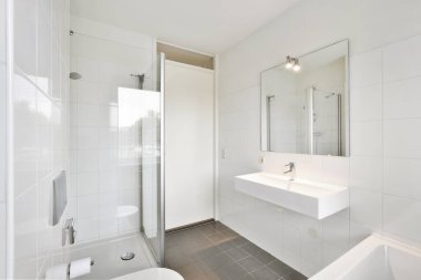 Zarif banyo tasarımı.