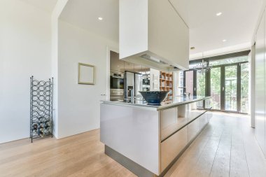 Geniş mutfak tasarımı