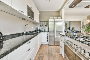 Parlak mutfak tasarımı