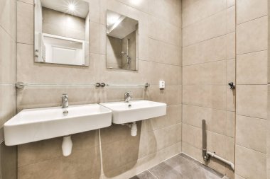 Zarif banyo tasarımı.