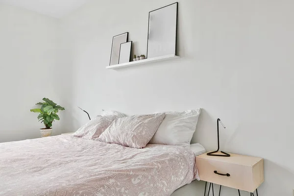 Diseño de dormitorio de lujo — Foto de Stock