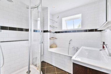 Zarif banyo tasarımı.