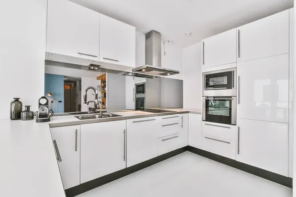 Luxury kitchen design — Stock Photo, Image