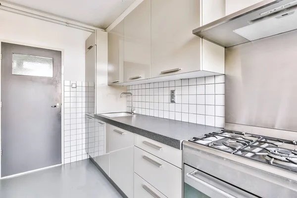 Lüks mutfak tasarımı — Stok fotoğraf