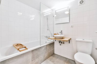 Güzel banyo içi.