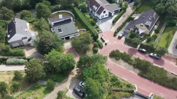 Жилой район Нидерландов — стоковое видео