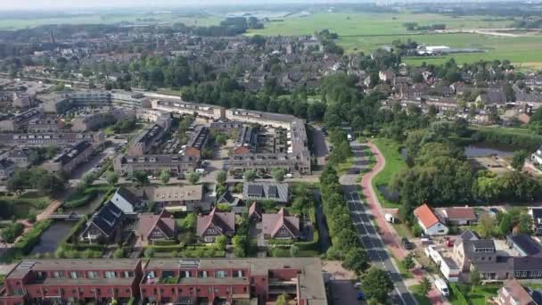 Rezidenční okres v Nizozemsku — Stock video