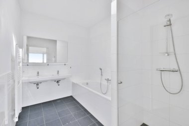 Zarif banyo tasarımı.