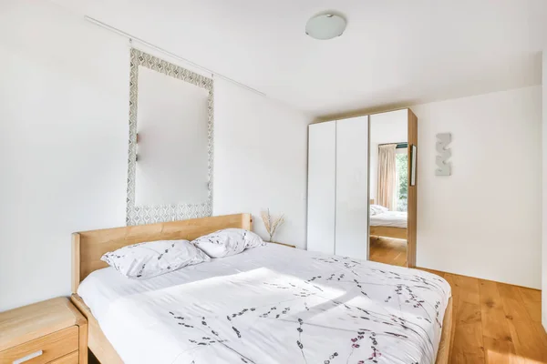 Elegante design della camera da letto — Foto Stock