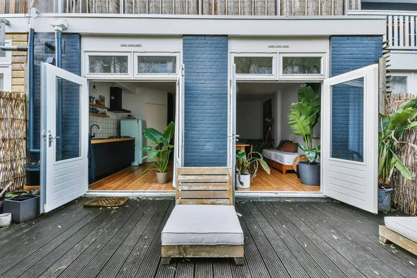 Vacker veranda design — Stockfoto
