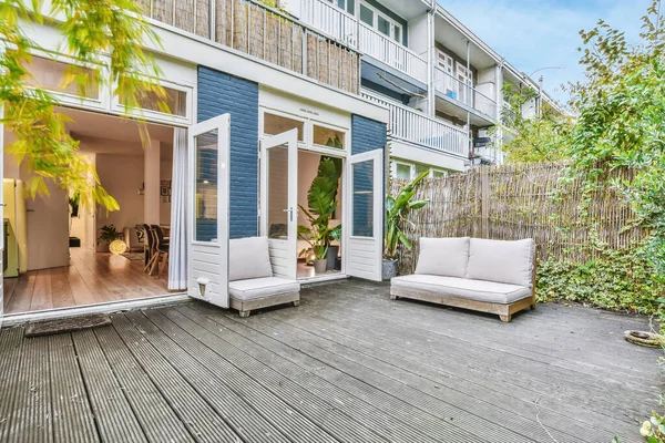 Vacker veranda design — Stockfoto
