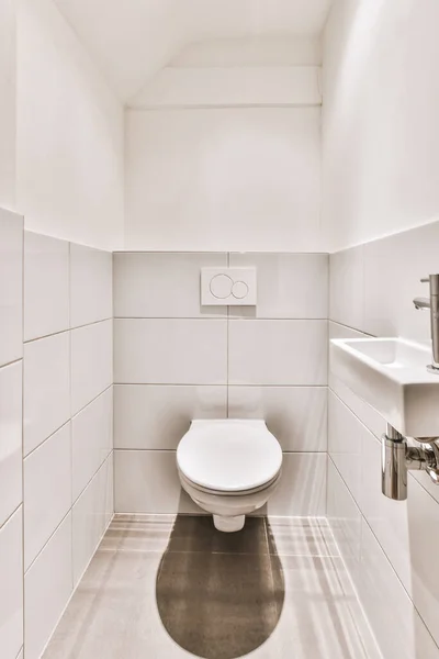 Luxusní WC v koupelně — Stock fotografie