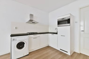 Parlak lüks mutfak.