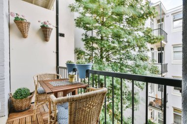 güzel balkon görünümü