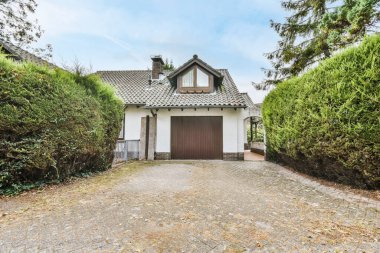 Güzel bir yerleşim yeri manzarası