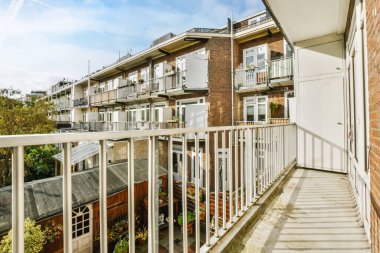 Balkondan manzara harika.