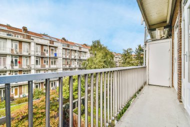 Hoş bir balkon tasarımı.