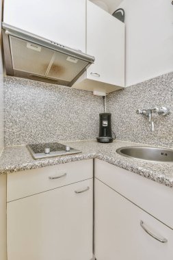 Çekici mini mutfak alanı