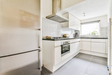 Sevimli mutfak alanı.