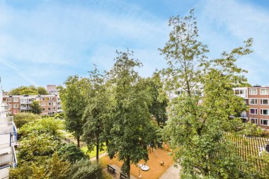 Evin avlusunun muhteşem manzarası.