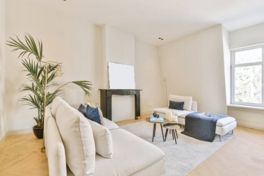 Parlak oturma odası