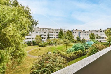 Balkondan harika bir manzara.