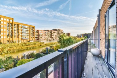 Balkondan harika bir manzara.